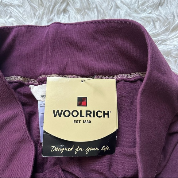 Woolrich Lightweight Pajama Bottom Plum New With Tags Size M - Picture 5 of 11